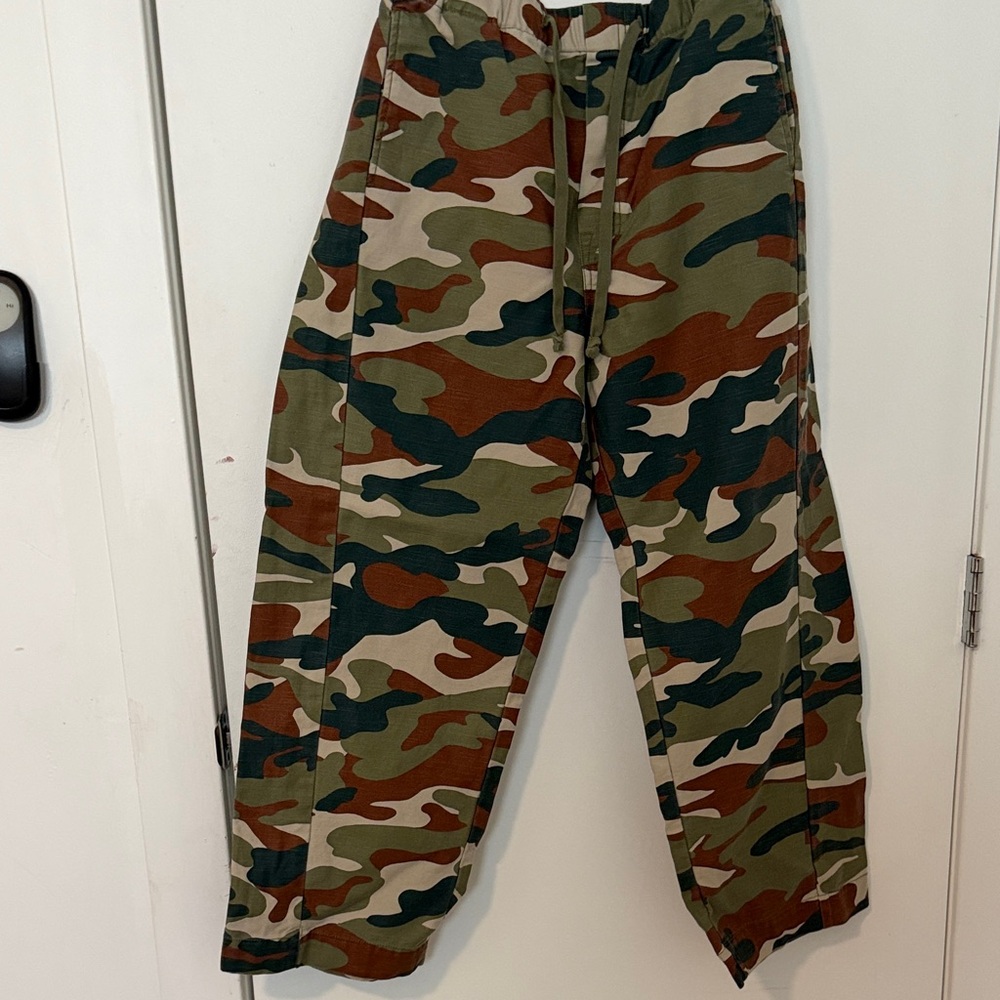 Camo Drawstring half-pipe barrel - Green/Brown